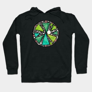 Winter Forest - Christmas Themed Starry Night Hoodie